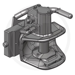 Zaczep automatyczny 255/25/16mm sworzeń 31mm Scharmüller