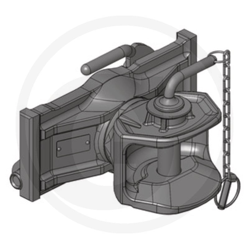 Zaczep automatyczny 325/26/25mm sworzeń 31mm Scharmüller