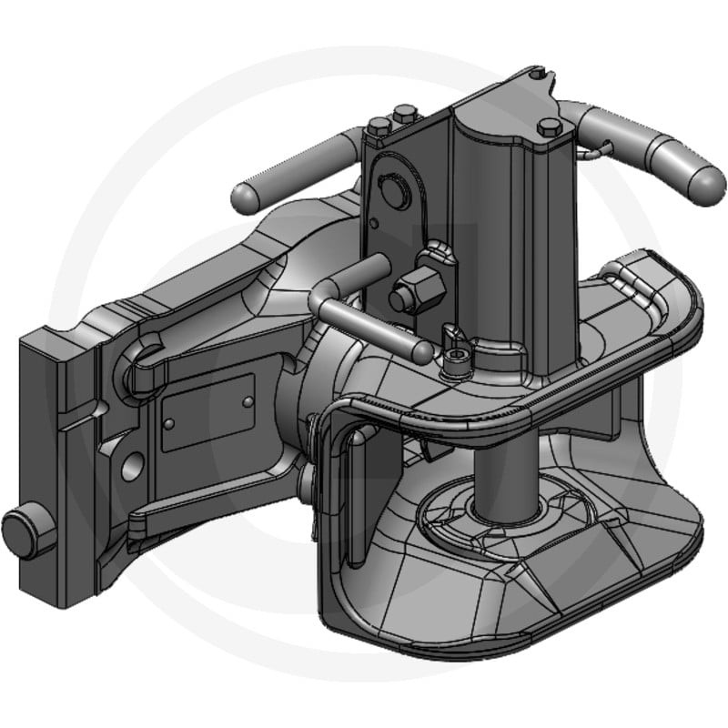 Zaczep automatyczny 330/32/25mm sworzeń 31mm Scharmüller