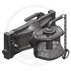Zaczep automatyczny 330/32/25mm sworzeń 31mm Scharmüller