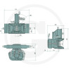 Zaczep automatyczny 314/30/20mm sworzeń 38mm Scharmüller