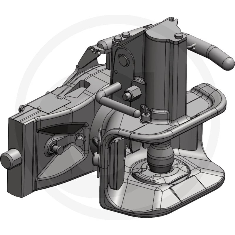 Zaczep automatyczny 330/32/25mm sworzeń 38mm Scharmüller 073303291A02