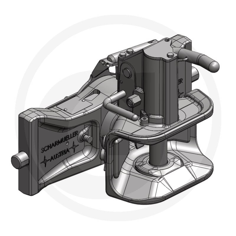 Zaczep automatyczny 390/32/25mm sworzeń 31,5mm Scharmüller