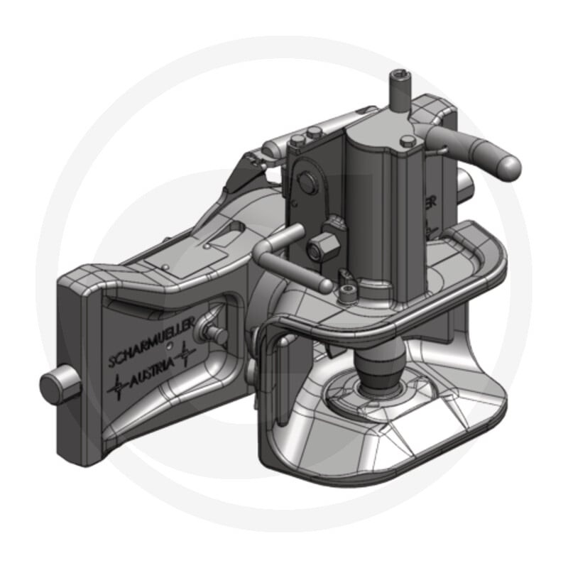 Zaczep automatyczny 390/32/25mm sworzeń 38mm Scharmüller