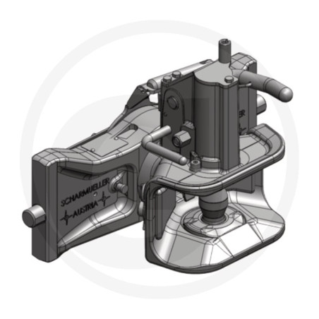 Zaczep automatyczny 390/32/25mm sworzeń 38mm Scharmüller