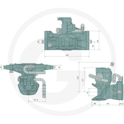 Zaczep automatyczny 336/30/22mm sworzeń 38mm Rockinger