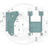 Prowadnica do zaczepu 330/32/25mm Rockinger  RO880A06022