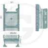 Prowadnica do zaczepu 330/32/25mm Rockinger  RO880A1104C