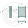 Prowadnica do zaczepu 330/32/25mm Rockinger  RO880A3700C