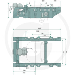 Prowadnica do zaczepu 330/32/25mm Rockinger  RO880K01140