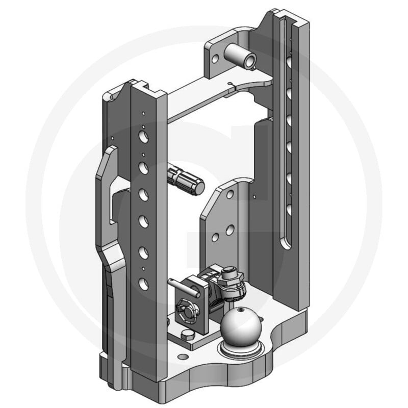 Prowadnica do zaczepu 390/32/25mm Scharmüller 11666572