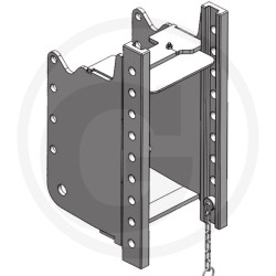 Prowadnica do zaczepu 200/25/16mm Scharmüller 12292324