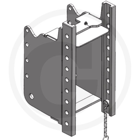Prowadnica do zaczepu 200/25/16mm Scharmüller 12292324