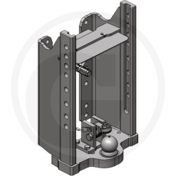 Prowadnica do zaczepu 390/32/25mm Scharmüller 12391341