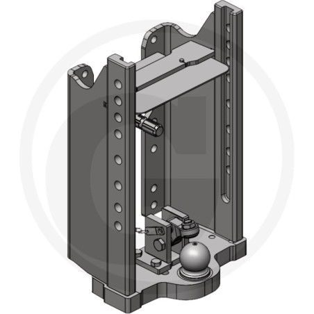 Prowadnica do zaczepu 390/32/25mm Scharmüller 12391341