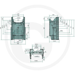 Prowadnica do zaczepu 390/32/mm Scharmüller 19313912