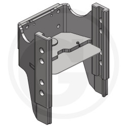 Prowadnica do zaczepu 330/32/25mm Scharmüller 00104100A03