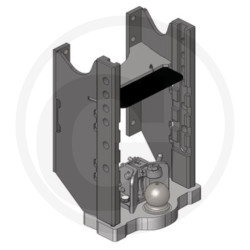 Prowadnica do zaczepu 330/32/25mm Scharmüller 00109800