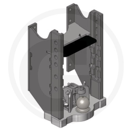 Prowadnica do zaczepu 330/32/25mm Scharmüller 00109800