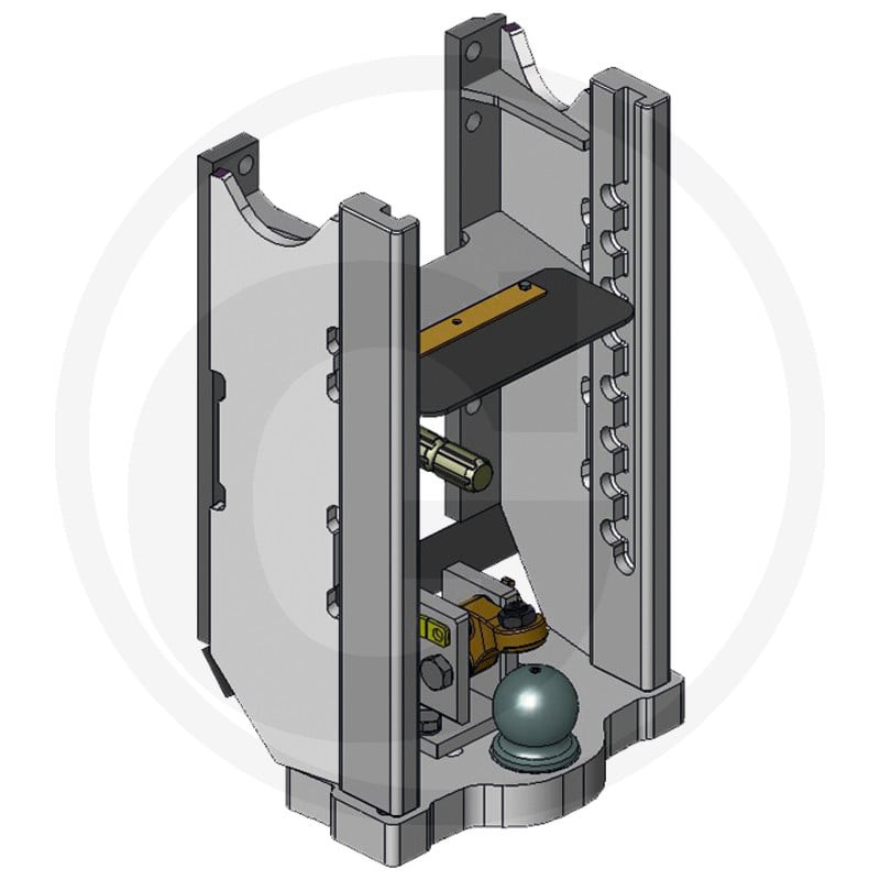 Prowadnica do zaczepu 325/26/25mm Scharmüller 00110842
