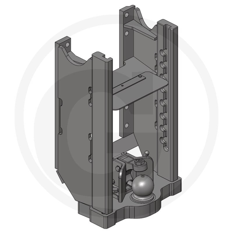 Prowadnica do zaczepu 325/26/25mm Scharmüller 00110880