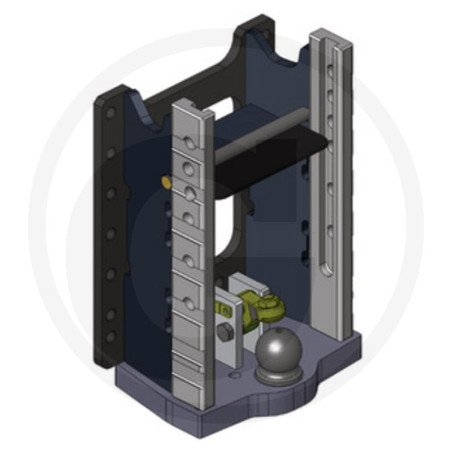 Prowadnica do zaczepu 330/32/25mm Scharmüller 00120800