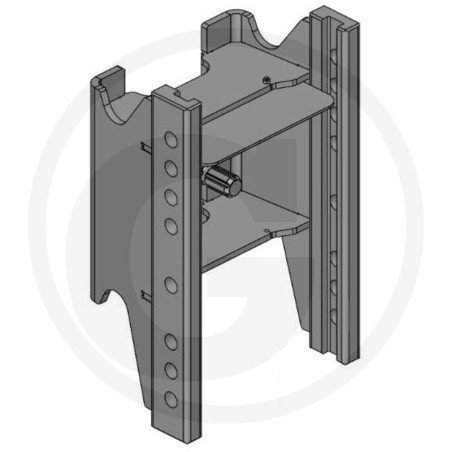 Prowadnica do zaczepu 330/32/25mm Scharmüller 00121020-A02