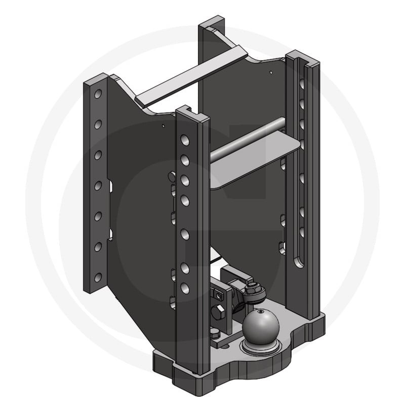 Prowadnica do zaczepu 330/32/25mm Scharmüller 00122800