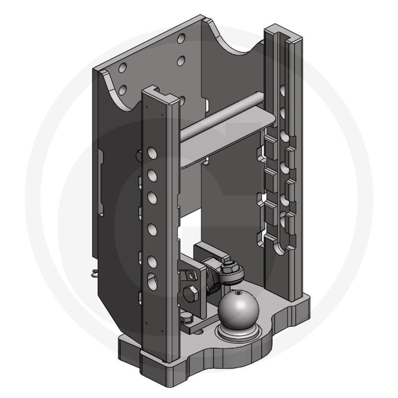 Prowadnica do zaczepu 330/32/25mm Scharmüller 00123831A02