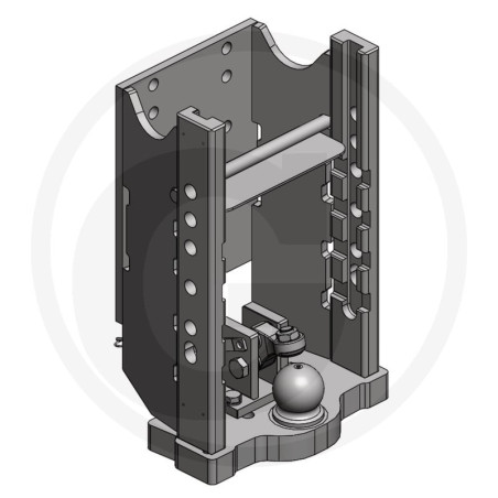 Prowadnica do zaczepu 330/32/25mm Scharmüller 00123831A02