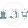 Prowadnica do zaczepu 325/26/20mm Scharmüller 00131000