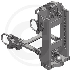 Prowadnica do zaczepu 325/26/25mm Scharmüller 00131800