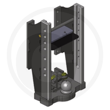 Prowadnica do zaczepu 330/32/25mm Scharmüller 00132801