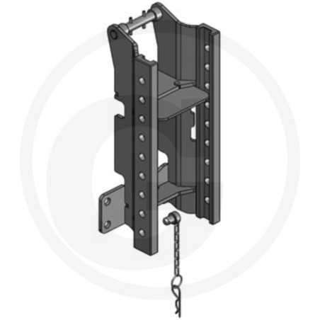 Prowadnica do zaczepu 180/25/16mm Scharmüller 00154030
