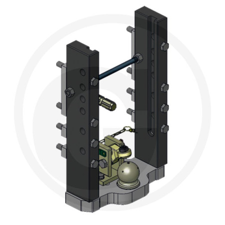 Prowadnica do zaczepu 330/32/25mm Scharmüller 00158832