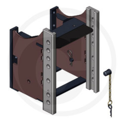 Prowadnica do zaczepu 330/32/25mm Scharmüller 00162030