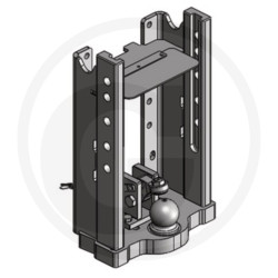 Prowadnica do zaczepu 330/32/25mm Scharmüller 00166800
