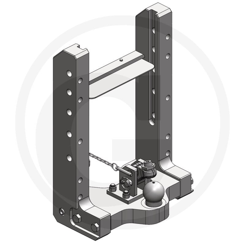 Prowadnica do zaczepu 390/32/25mm Scharmüller 00168811-A17