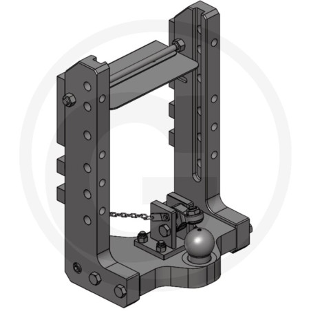 Prowadnica do zaczepu 390/32/25mm Scharmüller 00169811-A17