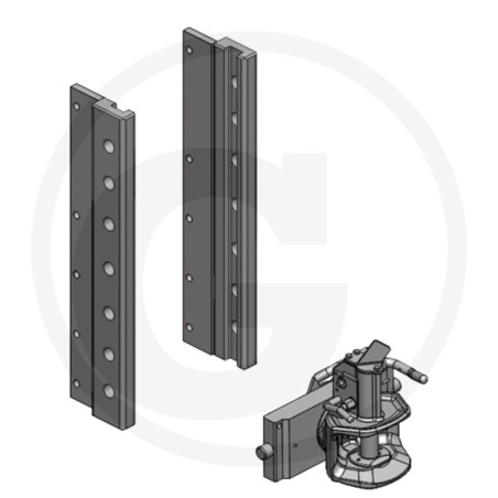 Prowadnica do zaczepu 295/32/25mm Scharmüller 00212050-SET