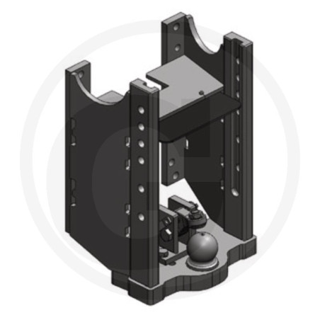 Prowadnica do zaczepu 330/32/25mm Scharmüller 00240810