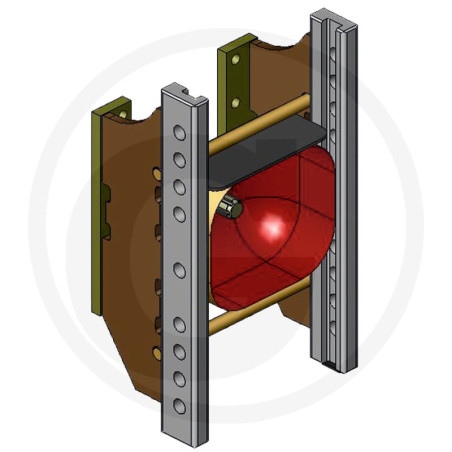 Prowadnica do zaczepu 330/32/25mm Scharmüller 00289000