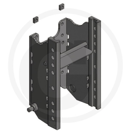 Prowadnica do zaczepu 330/32/25mm Scharmüller 00291001