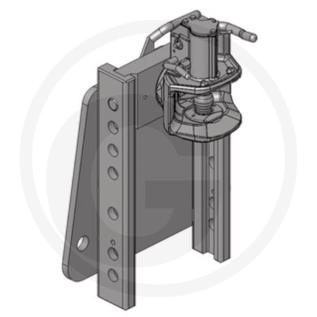 Prowadnica do zaczepu 255/32/25mm Scharmüller 00295150-SET-A02