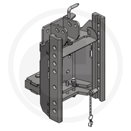Prowadnica do zaczepu 330/32/25mm Scharmüller 00362040A02