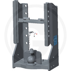 Prowadnica do zaczepu 330/32/26mm Sauermann 711482511