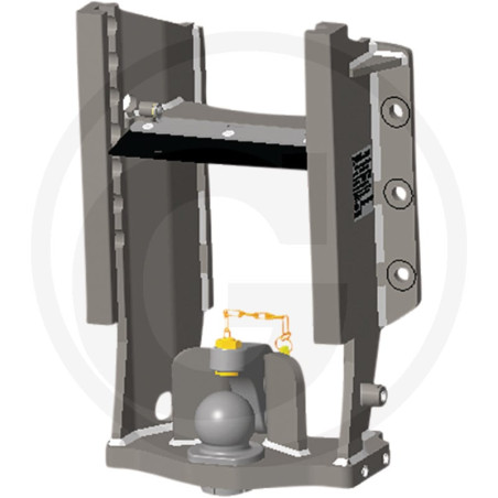 Prowadnica do zaczepu 320/32/26mm Sauermann 711635010