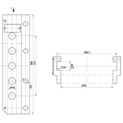 Prowadnica do zaczepu 200/30/22mm Rockinger