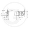 Zaczep Piton Fix do prowadnicy 320/20/30mm, Sauermann