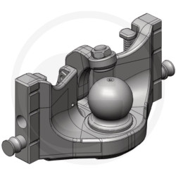 Zaczep Kulowy K80 do prowadnicy 333/38/25mm, Scharmüller 05633445A02